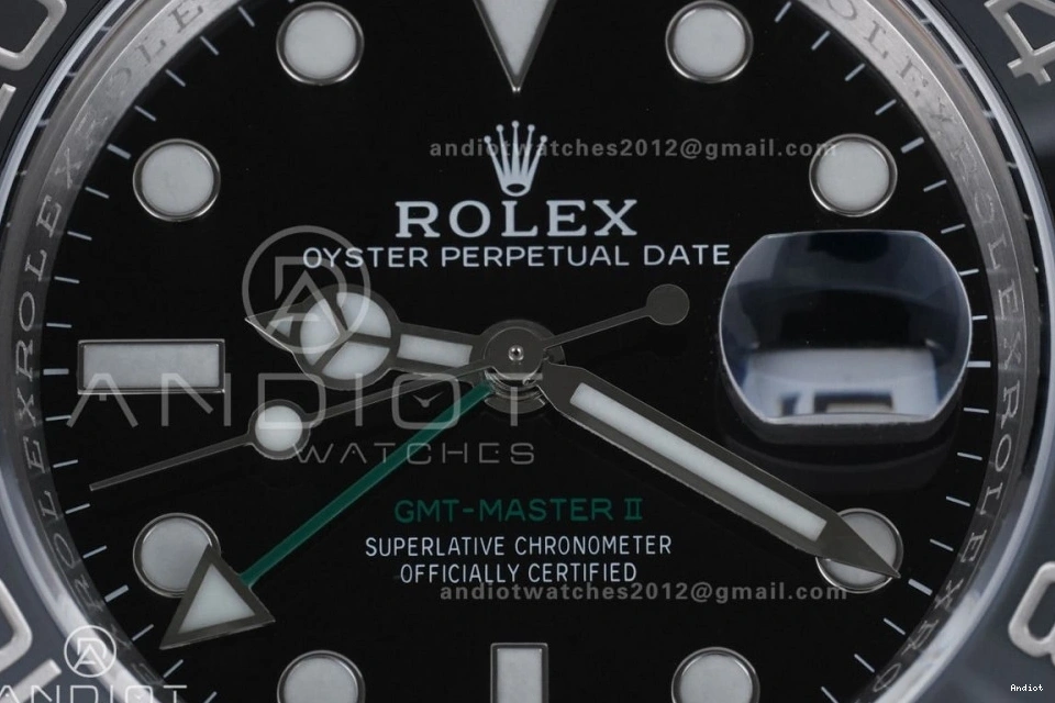 GRNR 126710 1:1 Bracelet Edition II Oyster SH3285 New GMT-Master V2 Gray Ceramic 904L Bruce Black Best on ARF Wayne 0304